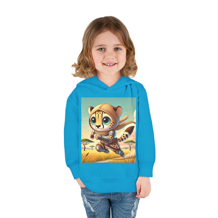Swift Cheetah Toddler Pullover Fleece Hoodie