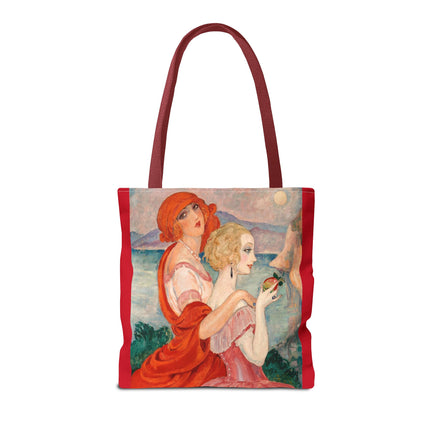 Sur la Route d'Anacapri by Gerda Wegener Tote Bag (AOP)