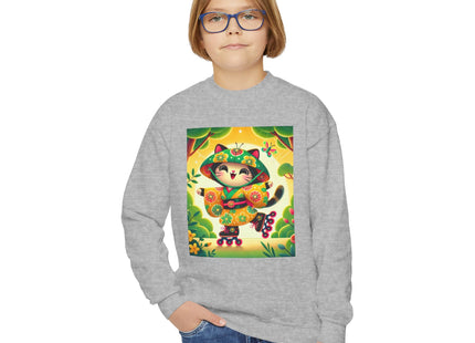 Firefly Dance on Wheels Youth Crewneck Sweatshirt