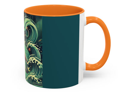 Mermaid Queen Rising from the Deep Colorful Mugs (11oz, 15oz)
