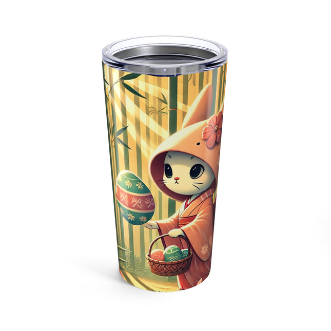 Geisha Kitten’s Easter Tumbler 20oz