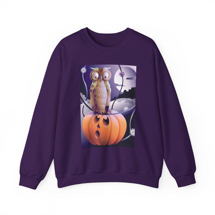 The Startled Pumpkin Unisex Heavy Blend™ Crewneck Sweatshirt