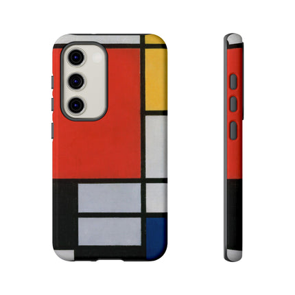 Composition with Red, Yellow, Blue, and Black by Piet Mondrian Phone Cases