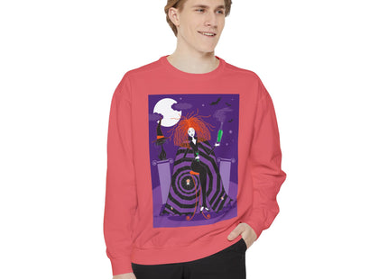 Mystic Elegance Unisex Garment-Dyed Sweatshirt