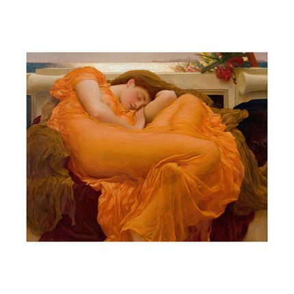 Flaming June by Frederic Leighton Matte Horizontal Posters