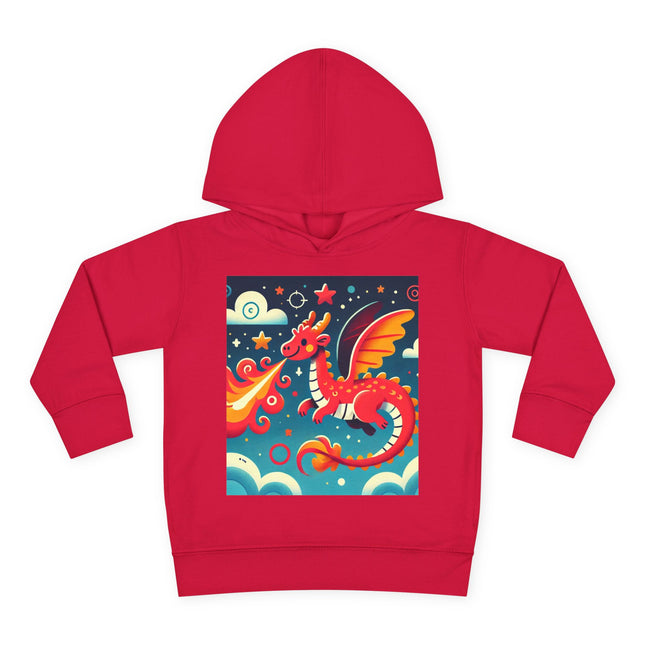 Starry Sky Dragon Toddler Pullover Fleece Hoodie