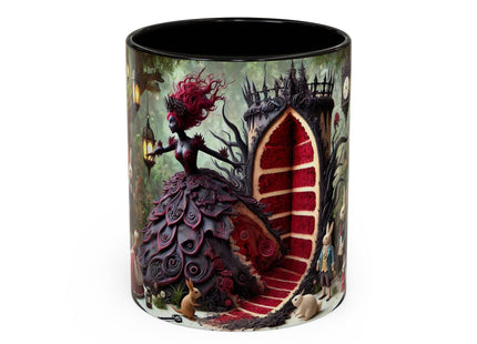 Malice in Wonderland – Gothic Halloween Colorful Mugs (11oz, 15oz)