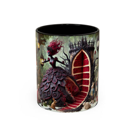 Malice in Wonderland – Gothic Halloween Colorful Mugs (11oz, 15oz)