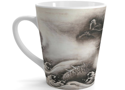 Japanese dragon by Yamada Dōa Latte Mug