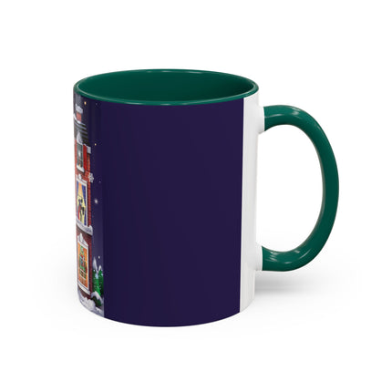 A Christmas Eve Celebration Colorful Mugs (11oz, 15oz)