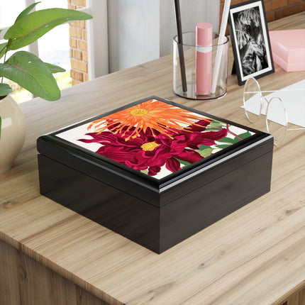 Dahlia by Tanigami Kônan Jewelry Box