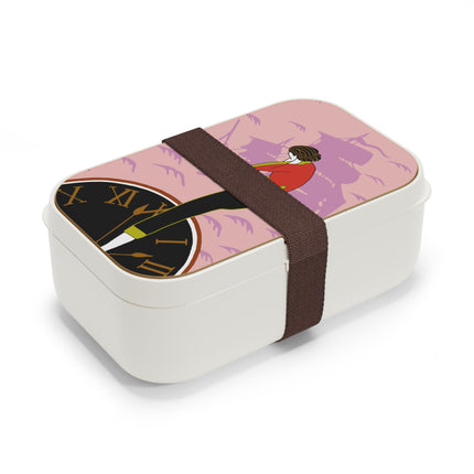 Woman Waiting for her Beloved at 1:59 Bento Lunch Box