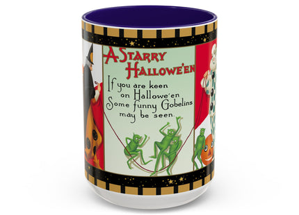 A Starry Halloween Colorful Mugs (11oz, 15oz)