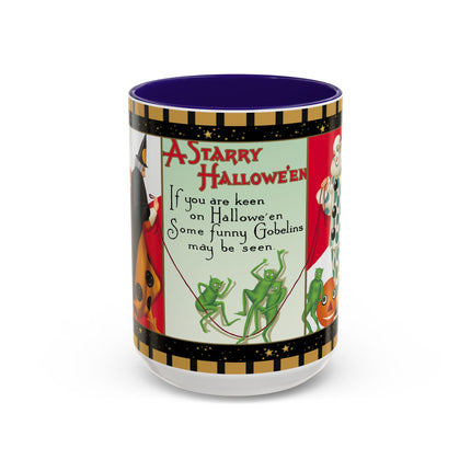 A Starry Halloween Colorful Mugs (11oz, 15oz)