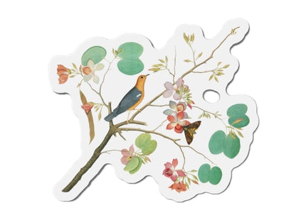 Orange-Headed Ground Thrush by Shaikh Zain al–Din Die-Cut Magnets (5 Sizes)