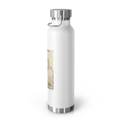 Sur talons rouges (On Red Heels) pl 02 by Gerda Wegener Copper Vacuum Insulated Bottle, 22oz