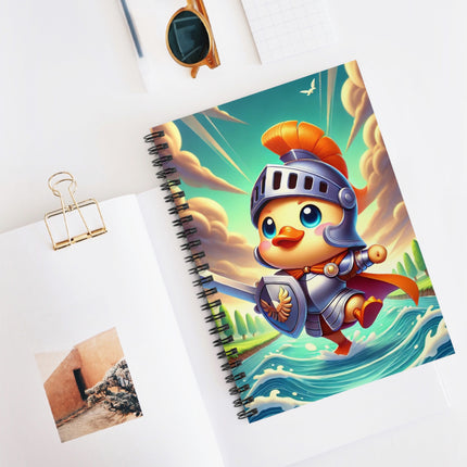 Valiant Duck Spiral Notebook - Ruled Line