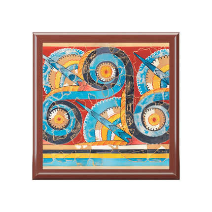 Reproduction of S-Spiral Frieze by Emile Gilliéron Jewelry Box