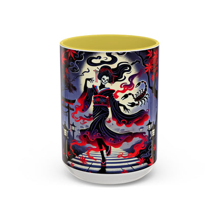 Halloween Sorceress Colorful Mugs (11oz, 15oz)