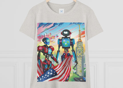 High Fashion Cyberpunk CIA Robots Cotton Tee