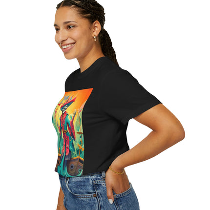 Skeleton Crew of the Misty Seas Unisex Garment-Dyed T-shirt