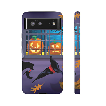 Whimsical Halloween Mischief Phone Cases
