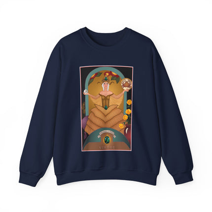 June & Pearl, Alexandrite (from the Gem Series) by Sofia Chiostri Heavy Blend™ Crewneck Sweatshirt