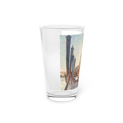 Gondola Moorings on the Grand Canal by John Singer Sargent Glass, 16oz