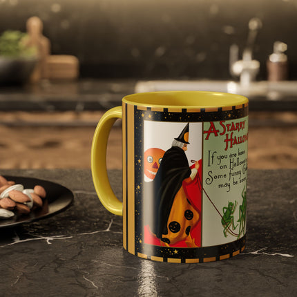 A Starry Halloween Colorful Mugs (11oz, 15oz)