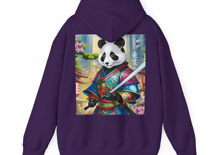Cyberpunk Samurai Panda – Heavy Blend™ Hooded Sweatshirt
