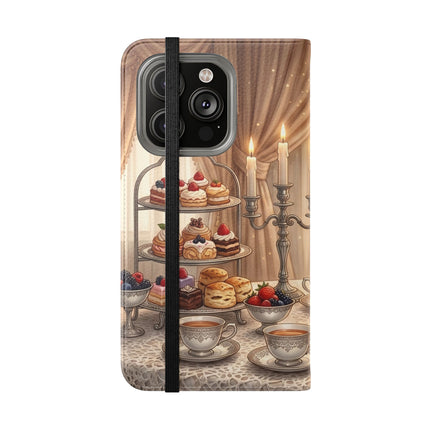 🍓🐱 The Patisserie Kitten Flip Case – Sweet Charm & Storybook Delight
