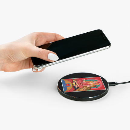 July & Ruby (from the Gem Series) by Sofia Chiostri Wireless Charger