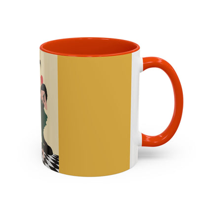 The Marionette Colorful Mugs – Theatrical Glamour & Cabaret Elegance