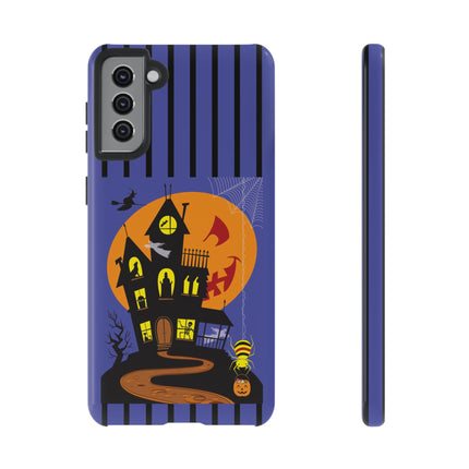 Halloween Night at the Haunted House Phone Cases