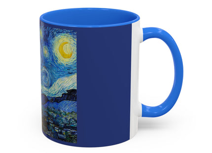 The Starry Night by Vincent Van Gogh Colorful Mugs (11oz, 15oz)