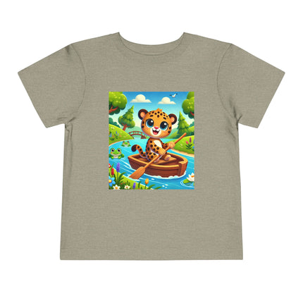 Little Explorer on the River Toddler Short Sleeve Tee