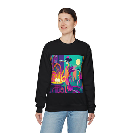 Dance of the Skeleton Ballerinas Unisex Heavy Blend™ Crewneck Sweatshirt
