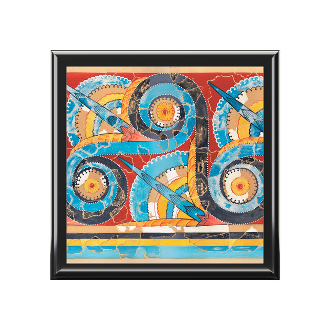 Reproduction of S-Spiral Frieze by Emile Gilliéron Jewelry Box