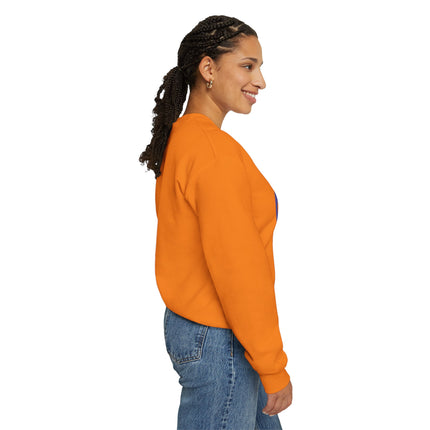 Halloween Night at the Haunted House Unisex Heavy Blend™ Crewneck Sweatshirt