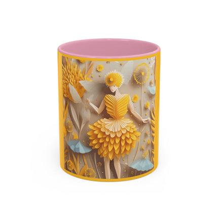 Dandelion Fairy Colorful Mugs (11oz, 15oz)