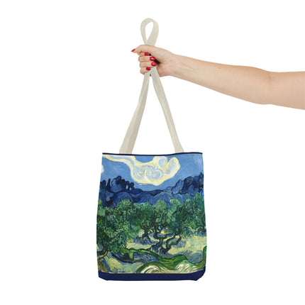 Olive Trees by Vincent Van Gogh Tote Bag (AOP)