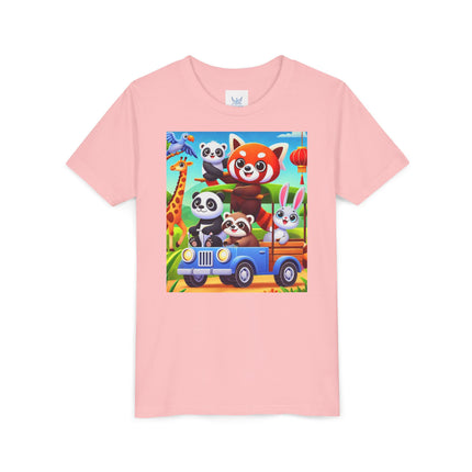 Safari Friends on the Move Youth Short Sleeve Tee