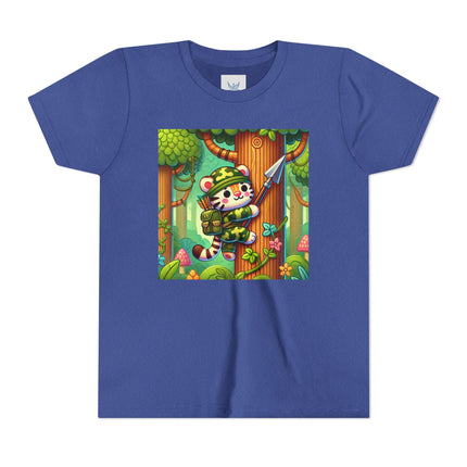 Stealthy Stripes Youth Short Sleeve Tee