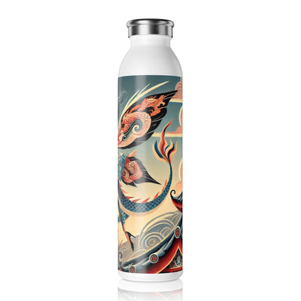 Dragon Fairy of the Temple Slim Water Bottle