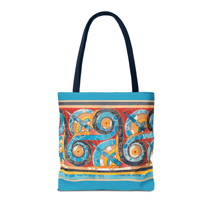 Reproduction of S-Spiral Frieze by Emile Gilliéron Tote Bag (AOP)