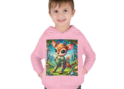 Fawn Defender Toddler Pullover Fleece Hoodie
