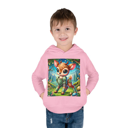 Fawn Defender Toddler Pullover Fleece Hoodie