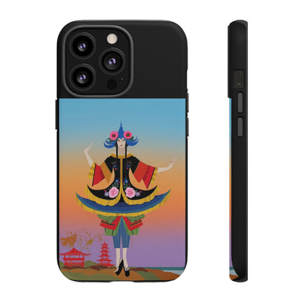 Colorful Dancer Phone Case – Vibrant Grace & Cultural Elegance