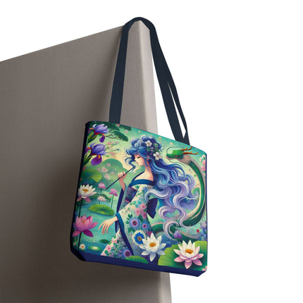 Fairy of the Koi Pond Tote Bag – Mystical Harmony & Pond Enchantment