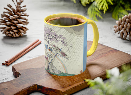 L’Arc-en-Ciel by George Barbier Colorful Mugs (11oz, 15oz)